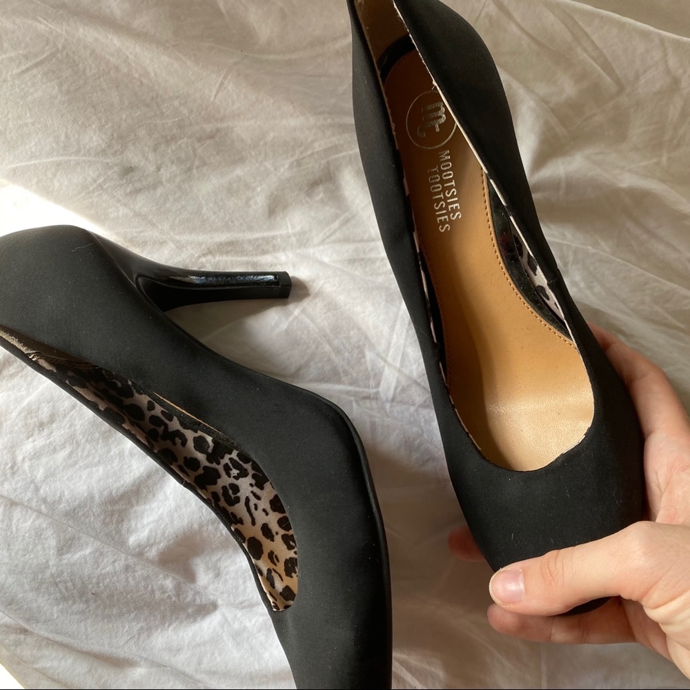 Black heels